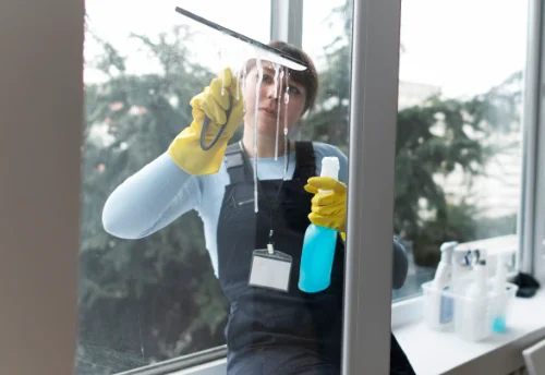 Nettoyage de vitres intérieures et extérieures à Saint-Pierre-de-Semilly